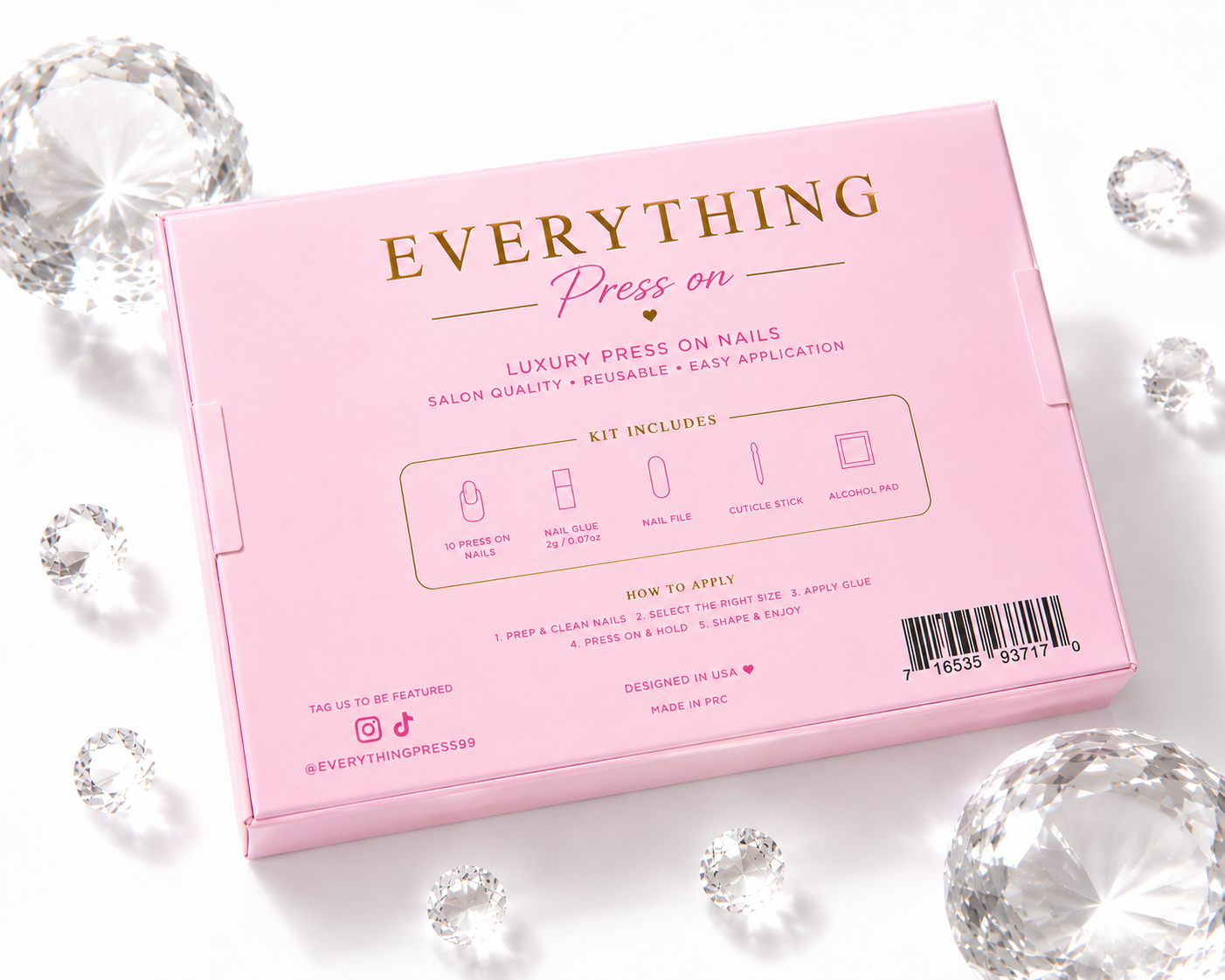 Surprise Her Press on Nail Set