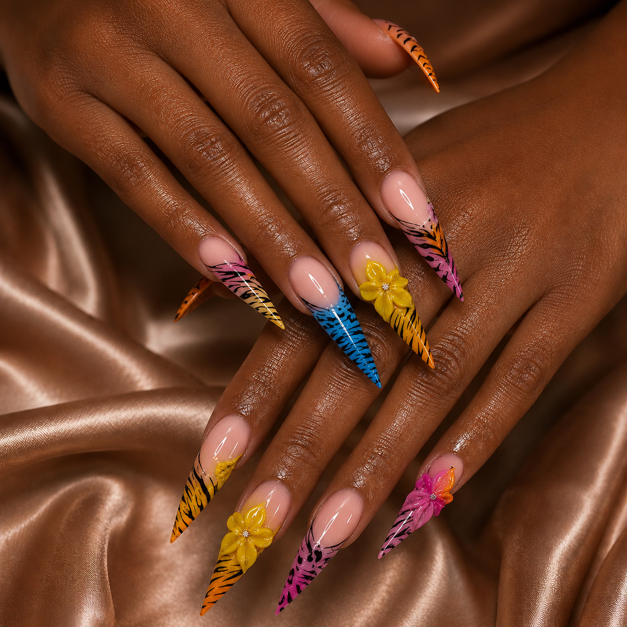 I'm Going on a Vacation Nail set