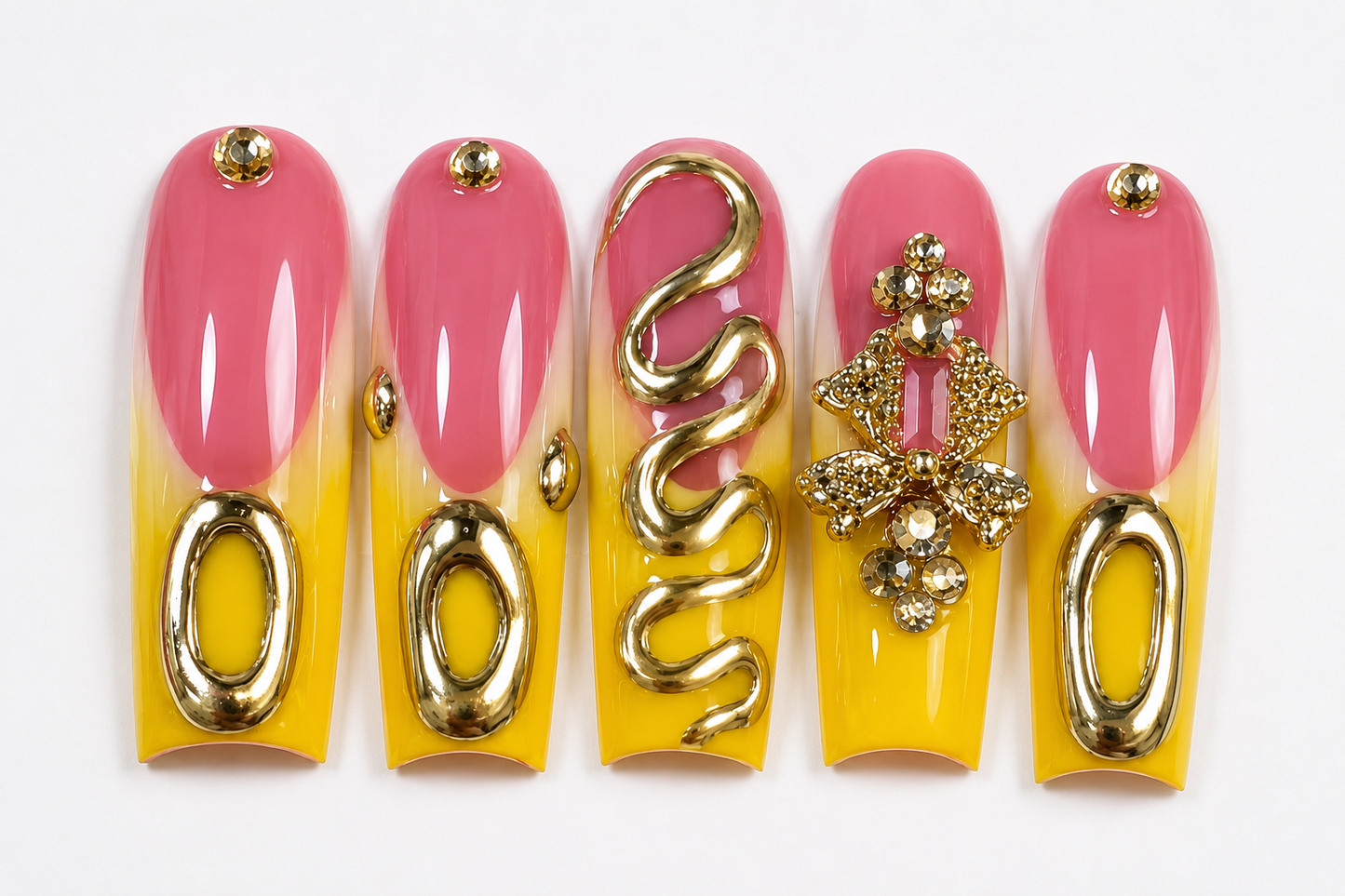 Summer Time Press on Nails