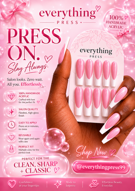 The Classic Her Press on Nail Set