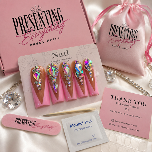 Swarovski Land Press on Nail Set