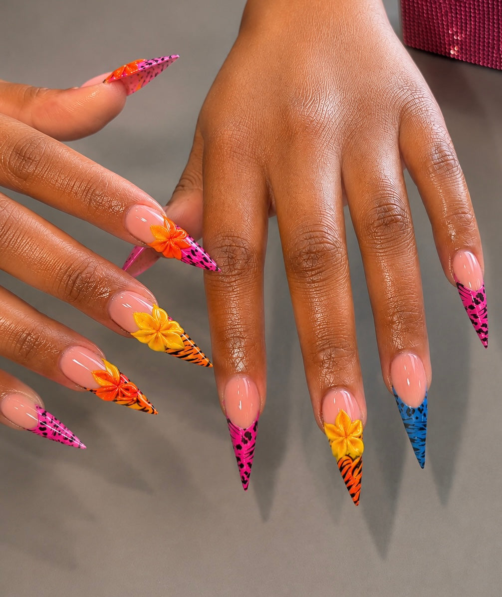 I'm Going on a Vacation Nail set
