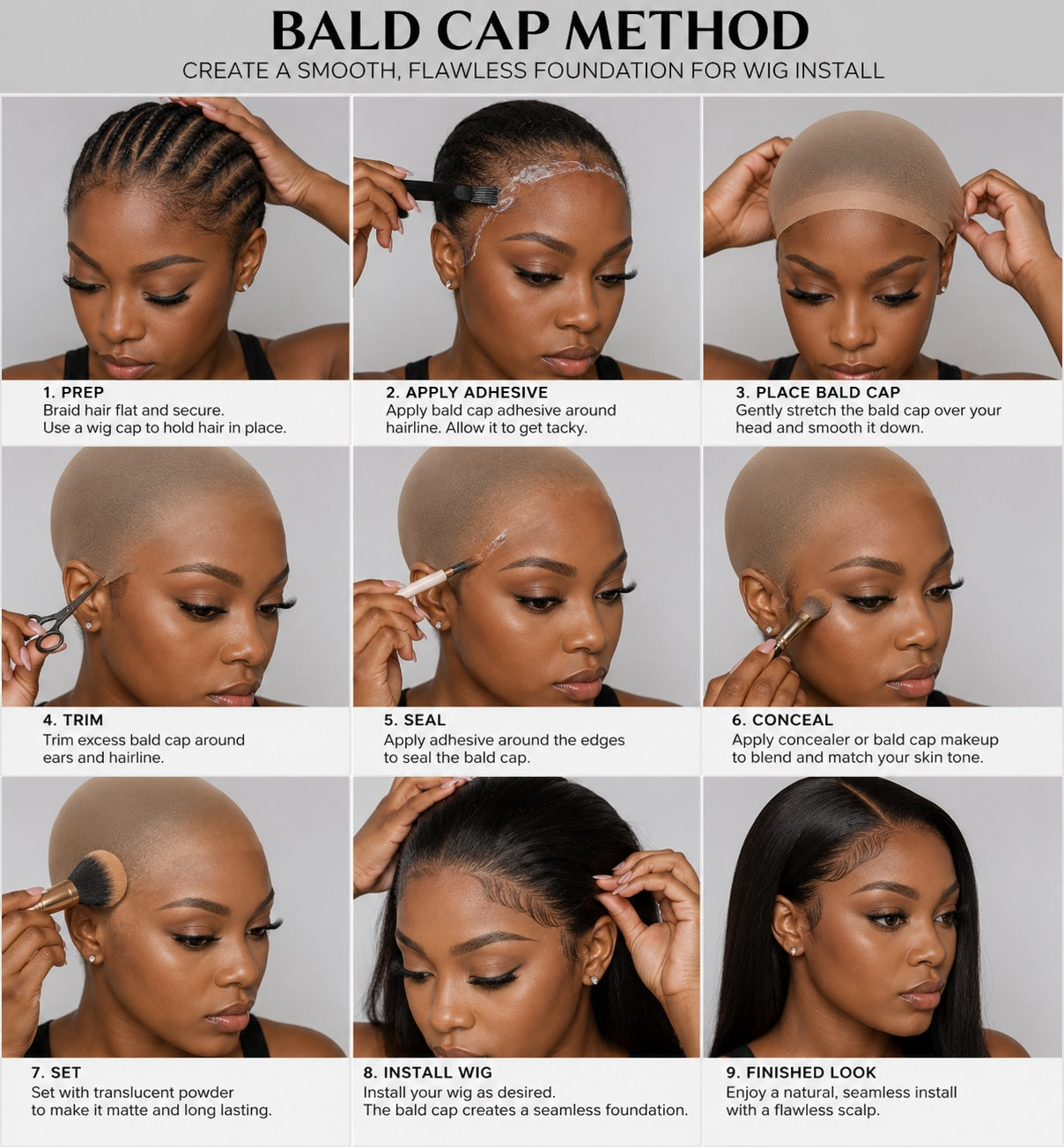 HD WIG CAP 20 PACK